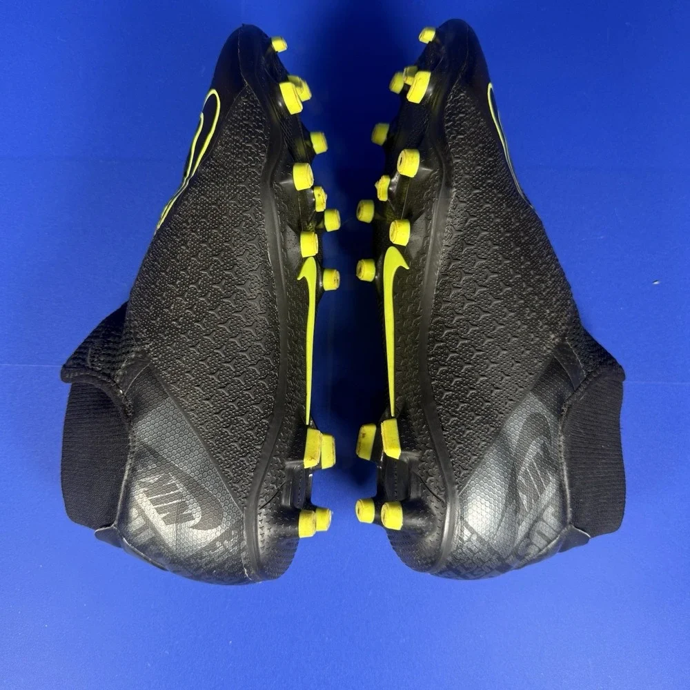 NIKE PHANTOM VISION VSN DF FG MG‎ SOCCER CLEATS BLACK AO3258-007 Men's 9.5